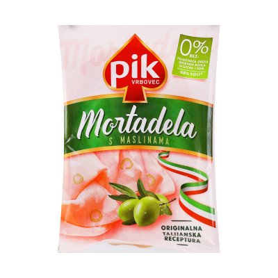 Mortadella with olives sliced ??150 g Pik
