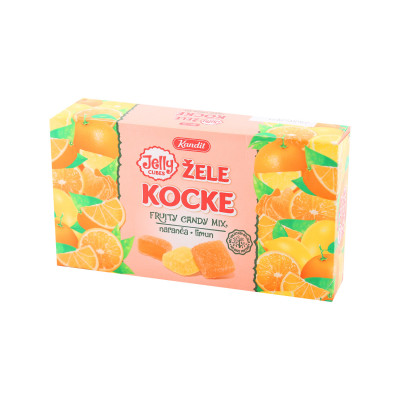 Jelly cubes 350 g Kandit