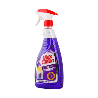 Glass lavender cleaner 0.75 l sprayer Max Clean