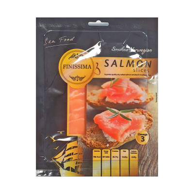 Smoked salmon slice 100 g Finissima