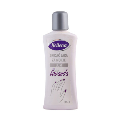 Hellena nail polish remover oil lavender 100 ml