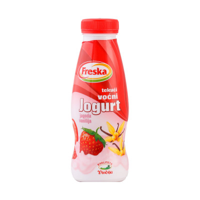 Freska vanilla fruit yogurt 330 ml Vindija
