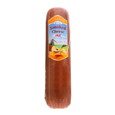 Smoked processed cheese 45% f.i.d.m. Chili Daily Dairy
