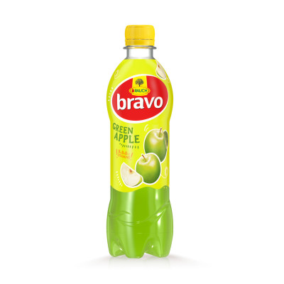 Bravo green apple 0.5 l pet