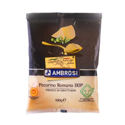 Pecorino Romano fresh greated 100 g Ambrosi