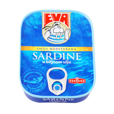 Eva sardines in vegetable oil 100 g