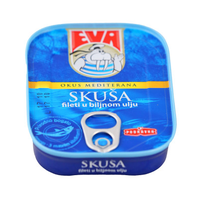 Eva tastes fillets in vegetable oil 100 g