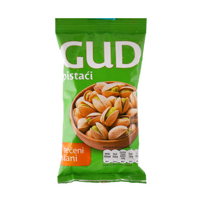 Gud pistachios baked salted 75 g Marbo