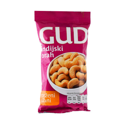 Gud cashews roasted 75 g Marbo