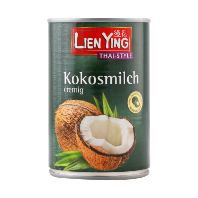 Creamy coconut milk 400ml Lien Ying