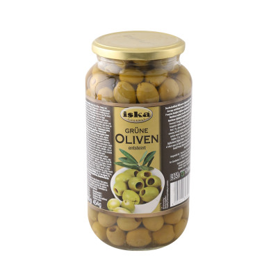 Pitted olives 935 ml Belsun Iska
