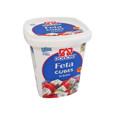 Feta cheese cubes 150 g in brine Dodoni