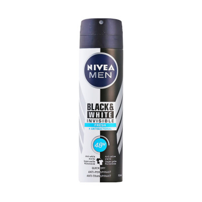 Deodorant man black & white fresh 150 ml Nivea