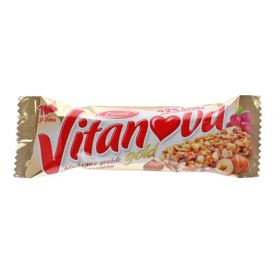 Vitanova gold hazelnut + raisins 30 g Pionir