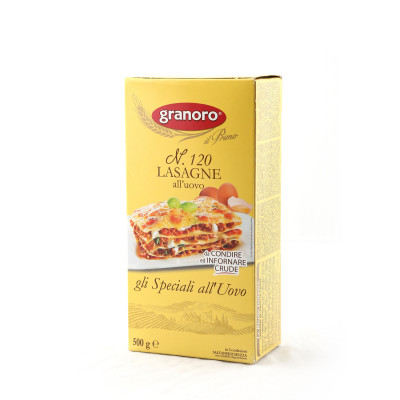 Lasagna with eggs 500g Granoro