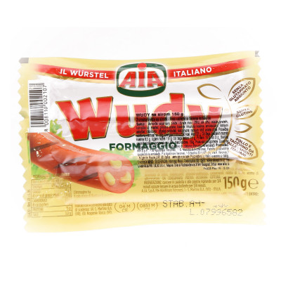 Wudy formaggio chicken with cheese 150 g AIA