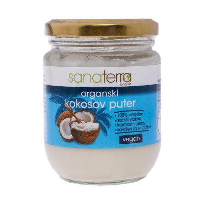 Organic coconut butter spread 200 ml Sanaterra