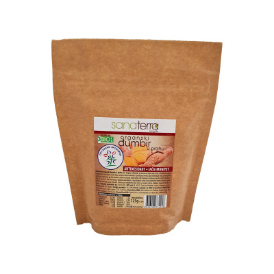 Organic ginger powder 125 g Sanaterra