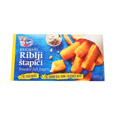 Breaded fish stick 300 g Ledo