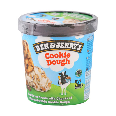Vanilla ice cream and biscuit pieces 465 ml Ben & Jerry
