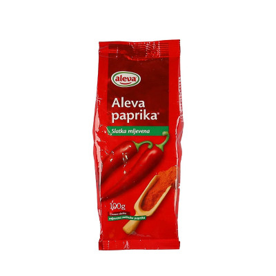 Red ground spicy sweet pepper 100 g Aleva