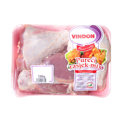 Turkey pieces mix, fresh, Vindon