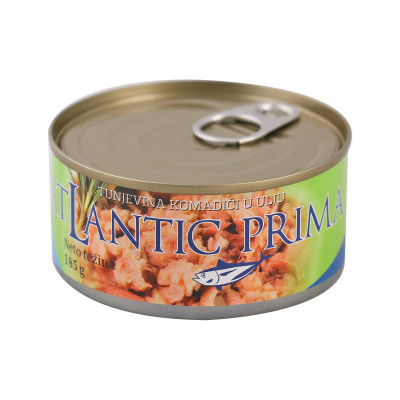 Tuna pieces in oil 185 g Atlantic