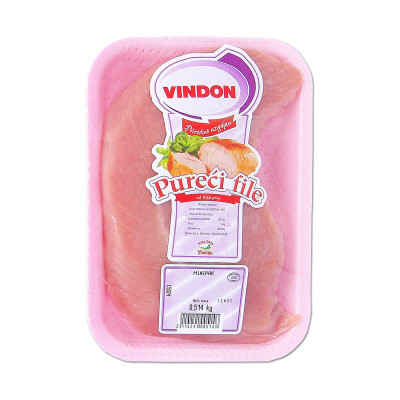 Turkey breast fillet, tray frozen, Vindon