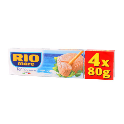 Rio mare tuna in its own sauce 3 + 1 for free