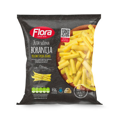 Yellow beans 400 g (frozen) Flora