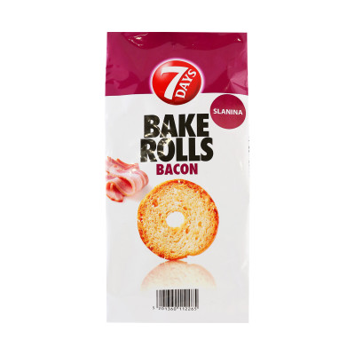 7 Days bake rolls bacon 80 g