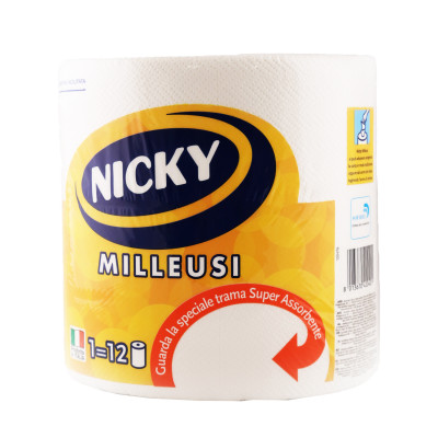 Nicky Milleusi wiped 600 sheets