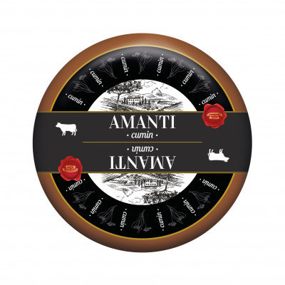 48% fat cheese with caraway 4.5kg Daily Dairy