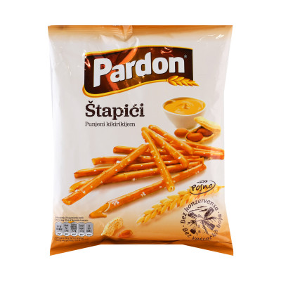 Pardon peanut sticks 210 g Marbo