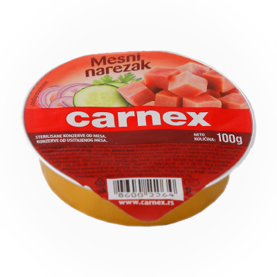 Meat slice in aluminum foil 100 g Carnex
