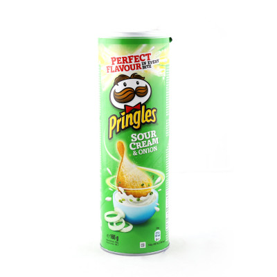 Sour cream and onion chips 165 g Pringles