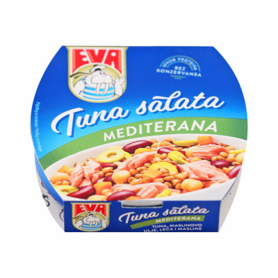 Eva tuna mediterano salad 160 g