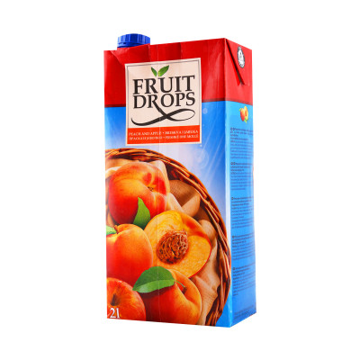 Peach and apple juice Vocne kapi 2 l Nectar