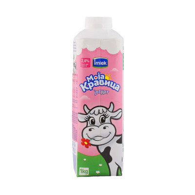 Moja kravica yogurt with 2.8% mm 1 l Imlek