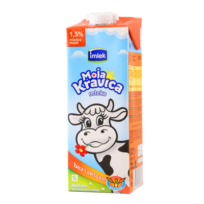 Cow's milk 1.5% lactose-free 1 l Imlek