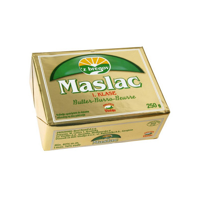 Butter 250 g Zbregov