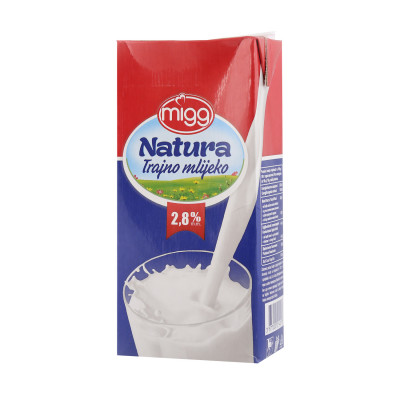 Natura Milk 2.8% mm 1 l uht MI99