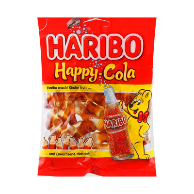 Haribo happy cola 200 g - candies - with cola flavor