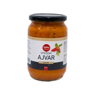 Ajvar spicy fried 680g Volim