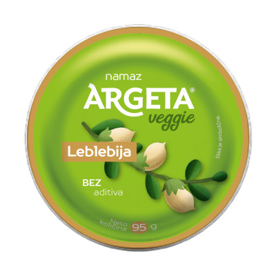 Argeta vegetable chickpea spread 95g