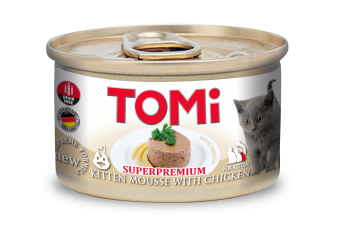Cat food chicken pate 85g Tomi