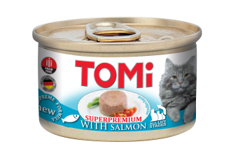 Cat food salmon pate 85g Tomi
