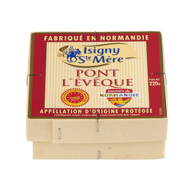 Cheese pdo Petit Pont L'eveque 220g 3403 Isigny