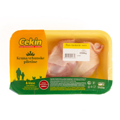 Chicken karabatak 500g (fresh) Map  Cekin  Serbia