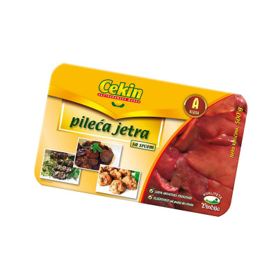 Chicken liver with heart 500g frozen Cekin